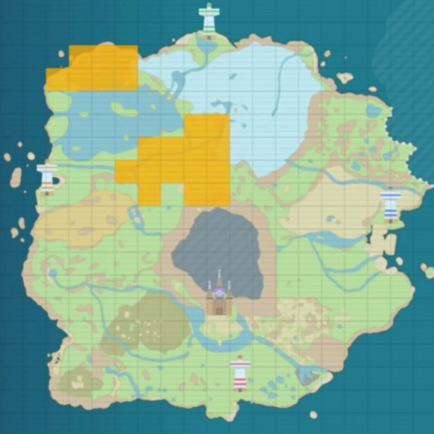 All Mabosstiff locations (Image via Game Freak)